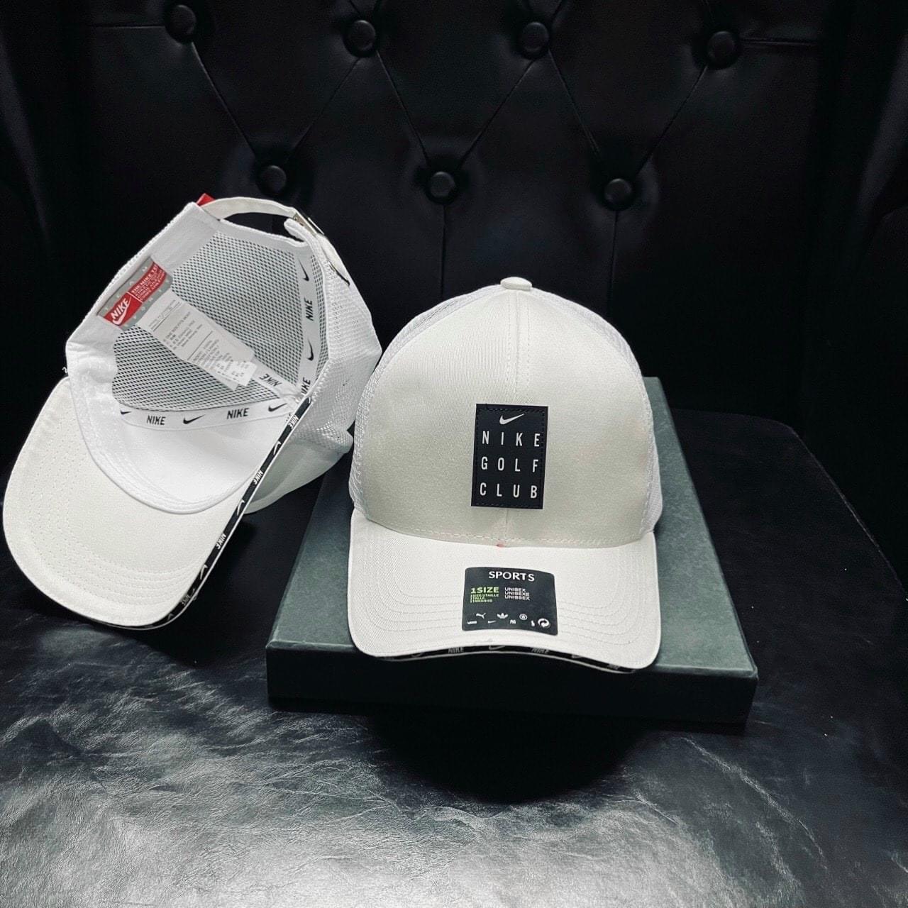 (NEW) Nón kết, mũ lưỡi trai Ni.ke golf club phối vải kaki Form chuẩn đẹp (Ảnh thật)