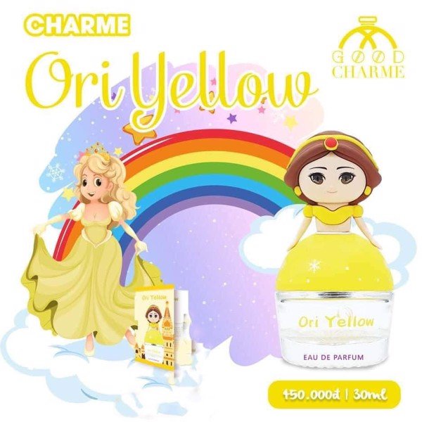 nước hoa bé gái charme ori yellow 30ml 1