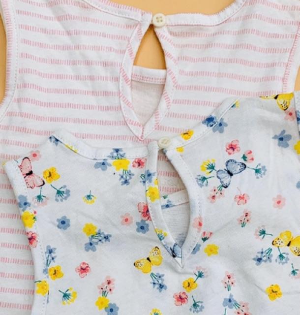 Áo sát nách cho bé gái hàng xuất khẩu