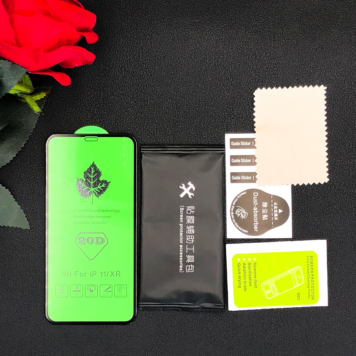 Kính Cường Lực 20D Cho IPHONE 11 / IPHONE XR Full Viền