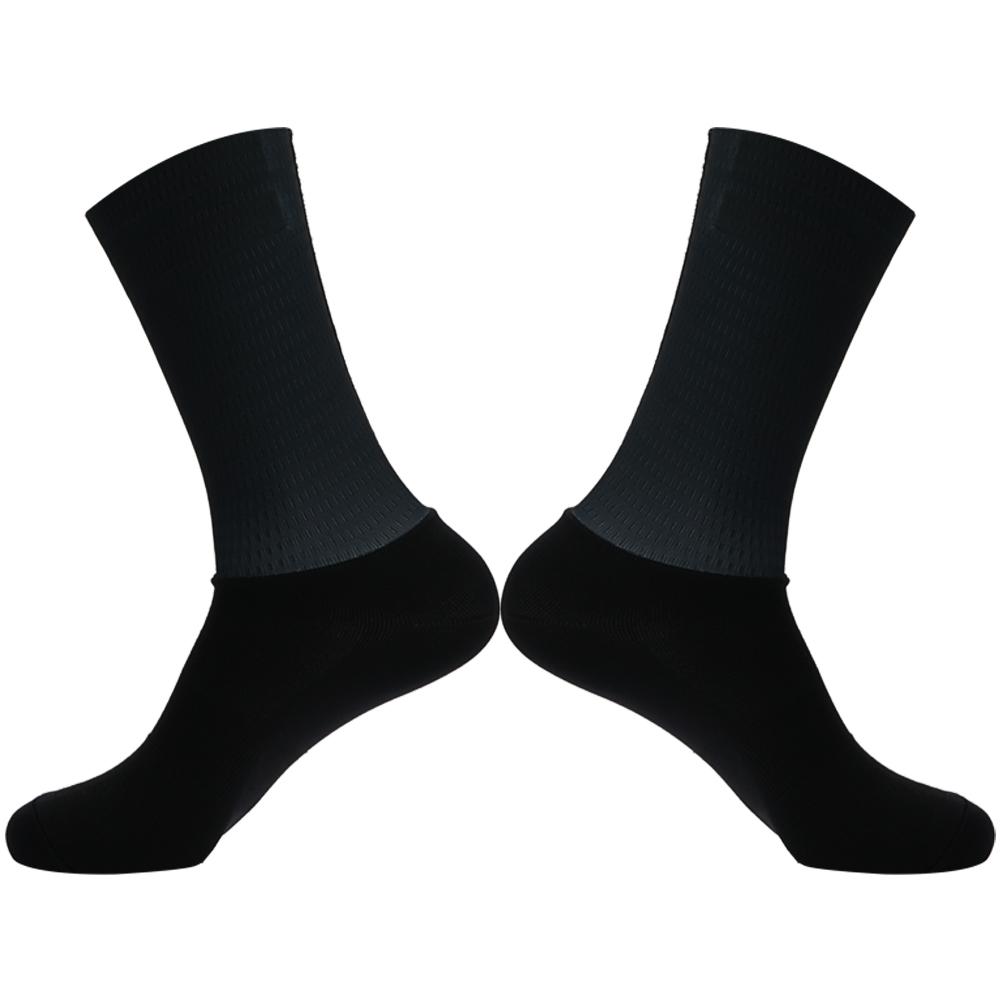 Chống Trượt Silicone Mùa Hè Aero Tất Whiteline Đi Xe Đạp Tất Nam Xe Đạp Thể Thao Tất Chạy Bộ Xe Đạp Tất Color: 3-2 Size: m 39-45