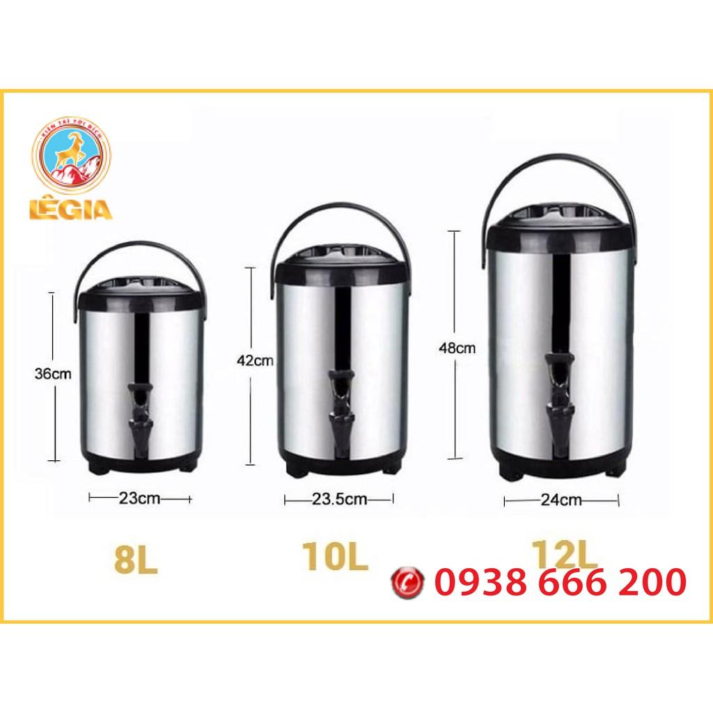 Bình Ủ Trà, Bình Giữ Nhiệt Trà Sữa 10L Inox