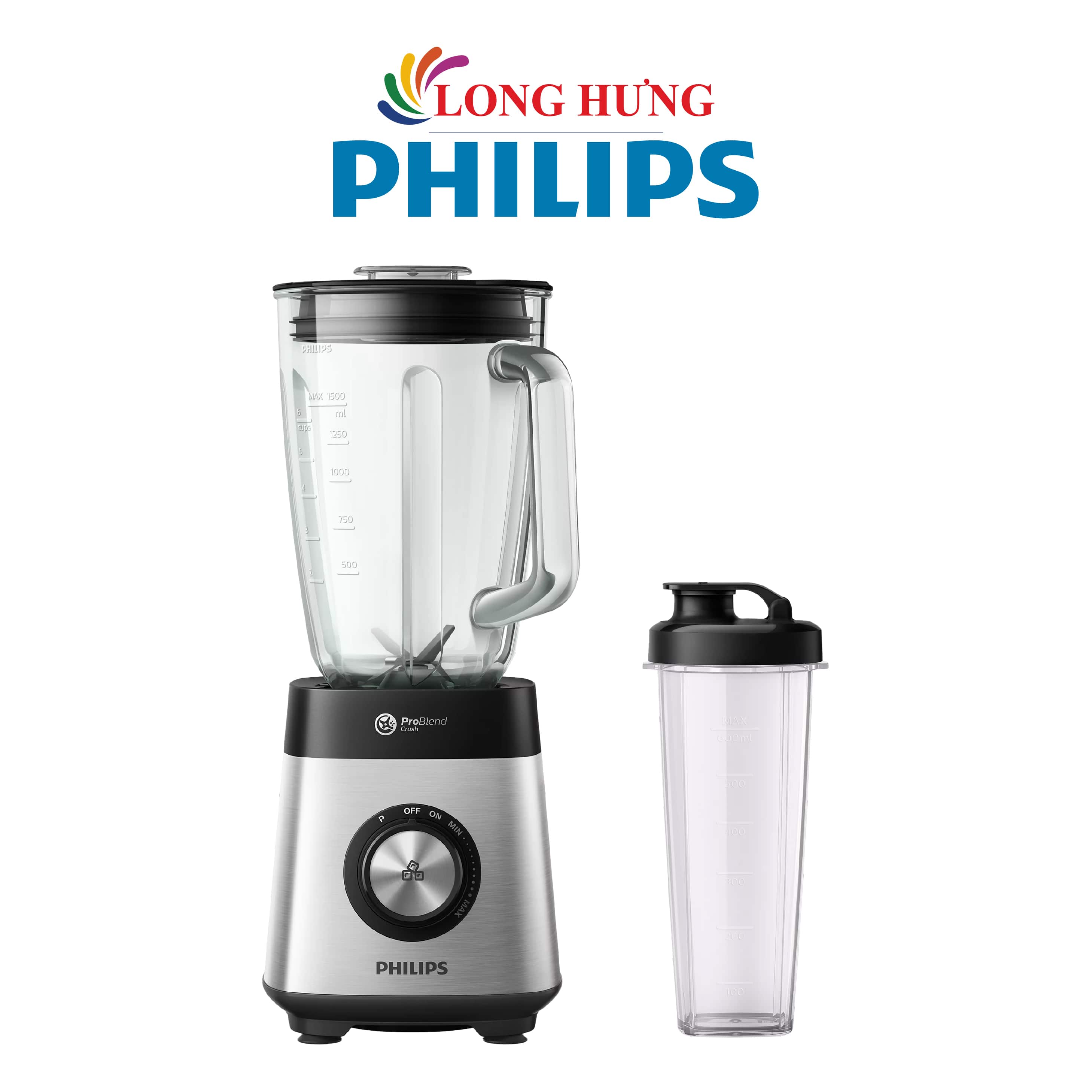 Máy xay sinh tố Philips HR3573/90 - Hàng chính hãng