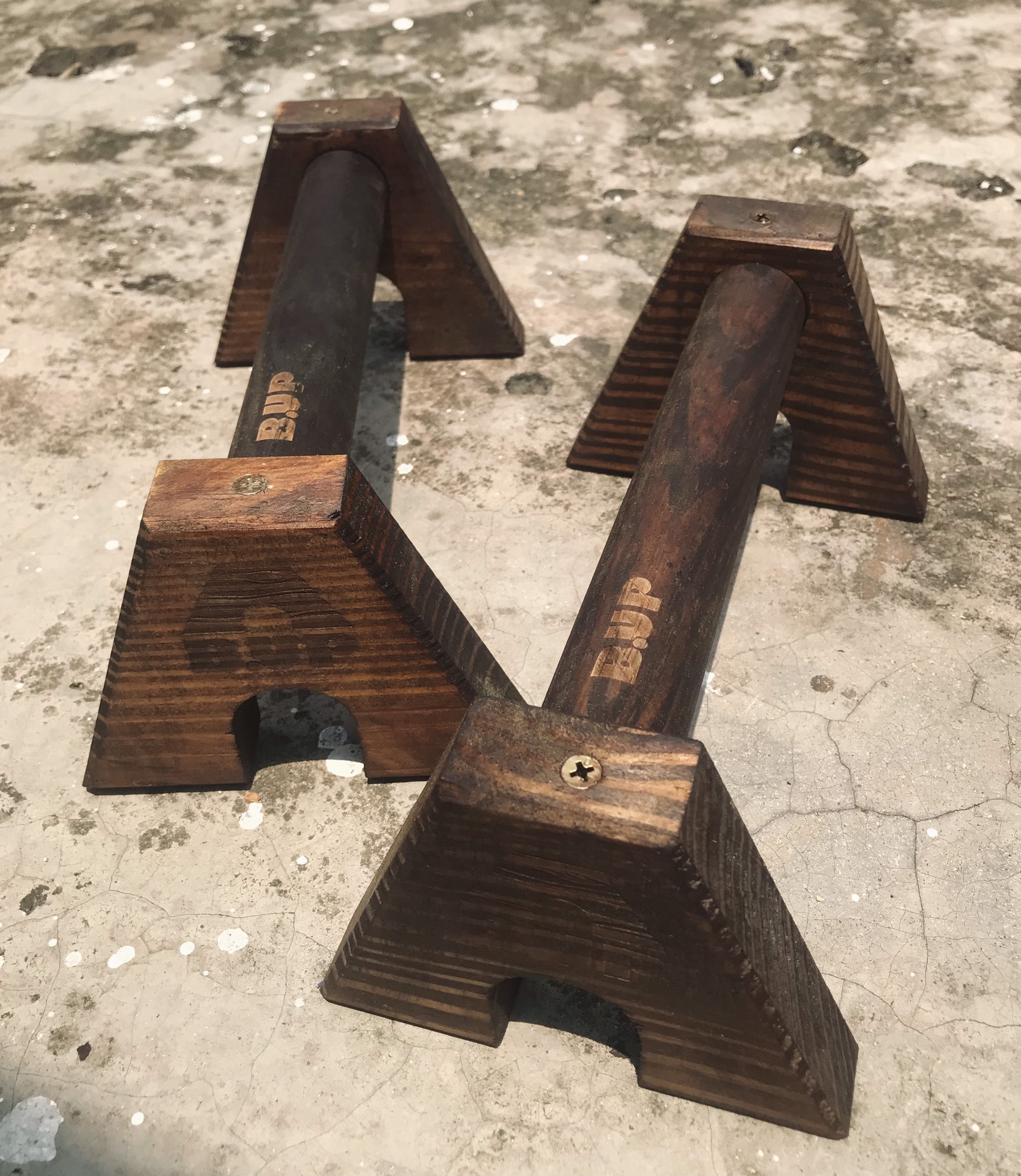 PARALLETTES GỖ - DỤNG CỤ HÍT ĐẤT, CHỐNG ĐẨY