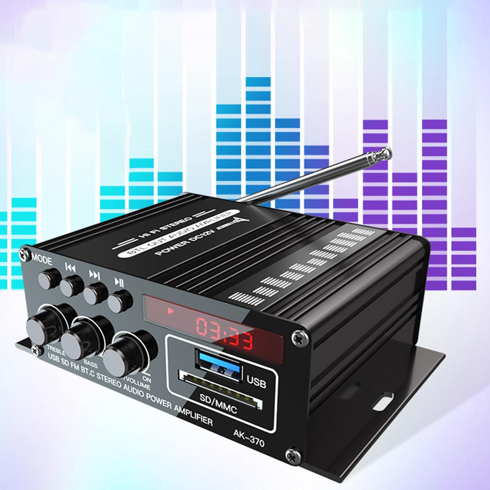 2 Channel Car  MP3 Ape   WMA Format DC 12V Amp for Mobile Phone