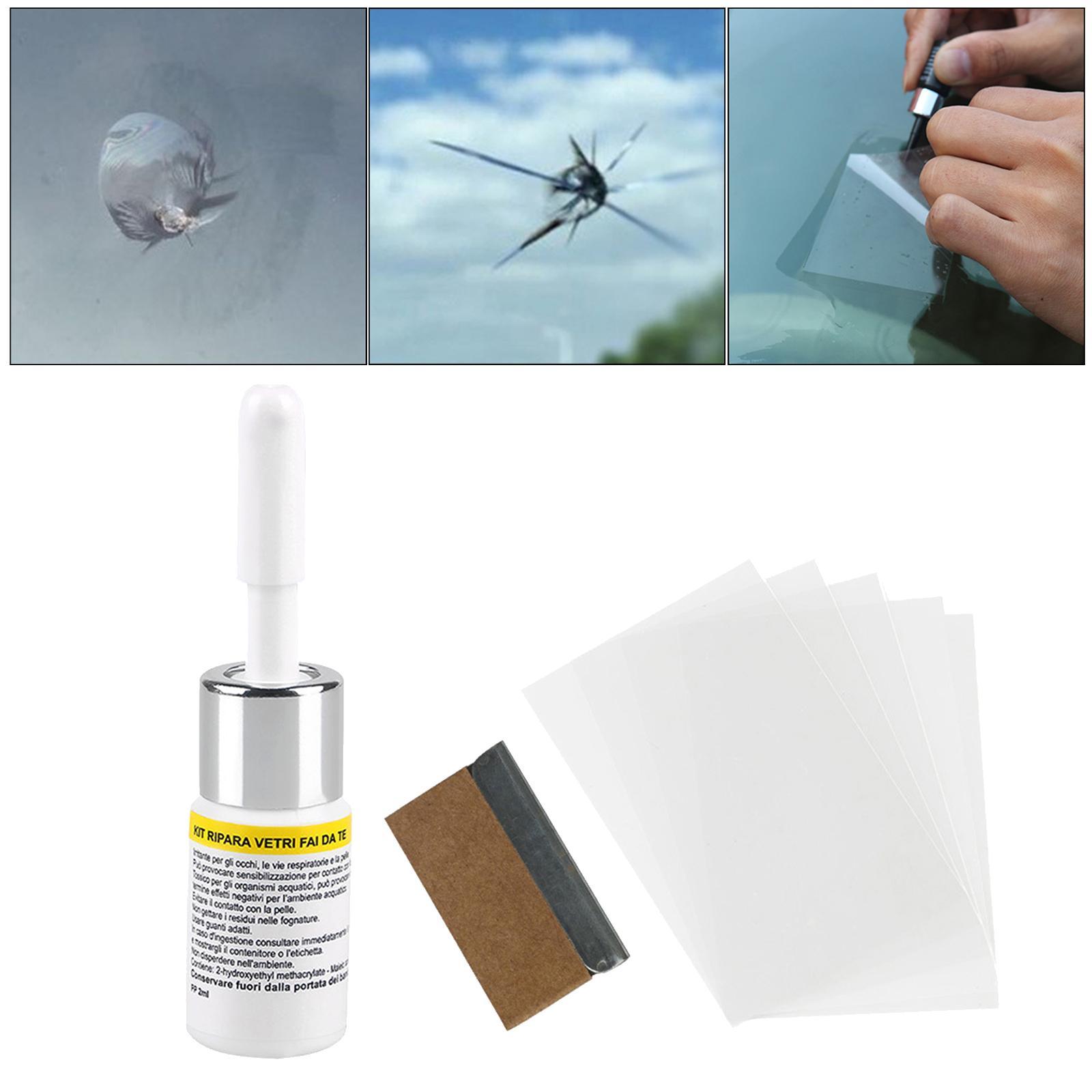 2x Car Windshield  Kit Widow Repairing Fluid Scratches Recovery Tool