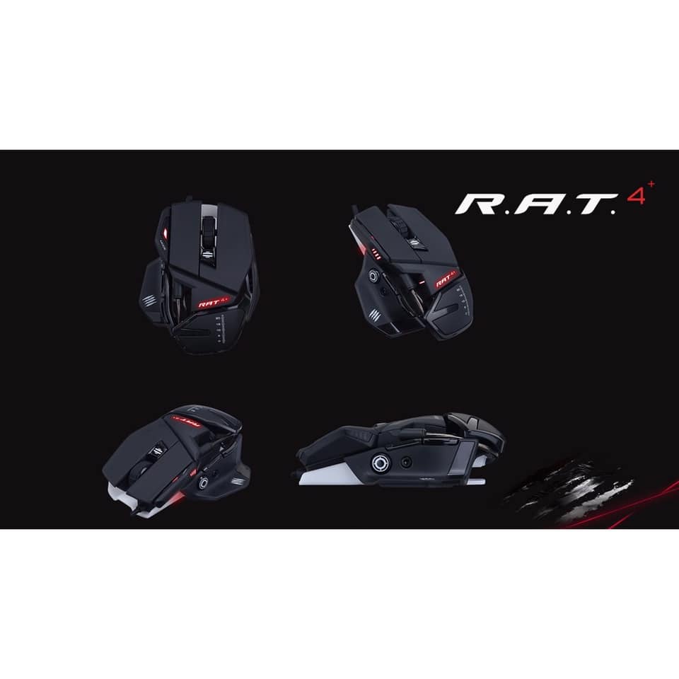 Chuột máy tính Authentic MADCATZ R.A.T 4+ - Hàng chính hãng