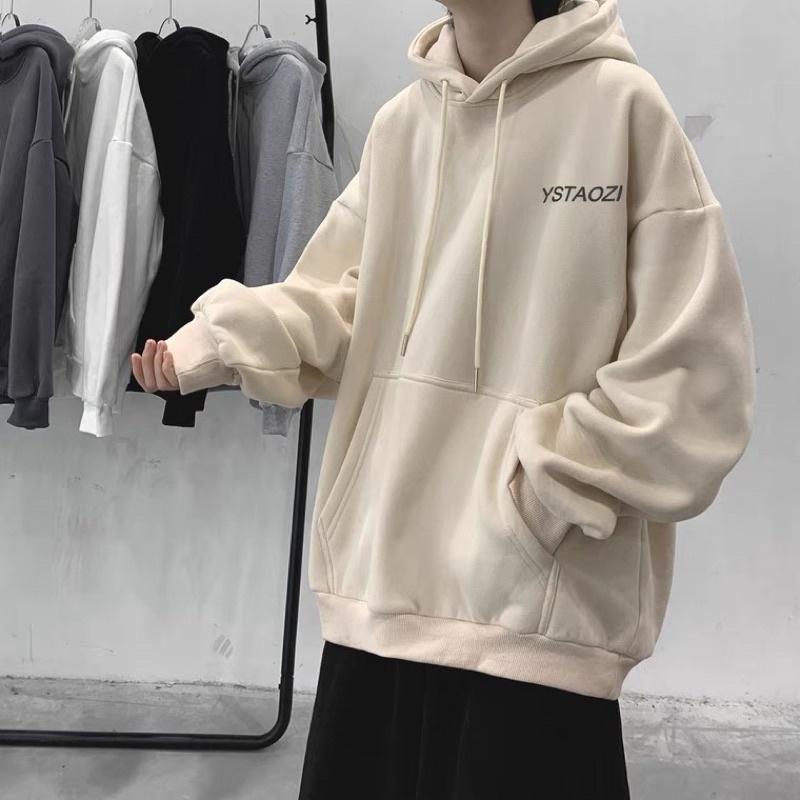 Áo hoodie nam nữ,Áo sweater nỉ nam nữ from rộng samstudio Unisex chất nỉ ngoại siêu dày dặn in chữ ZI