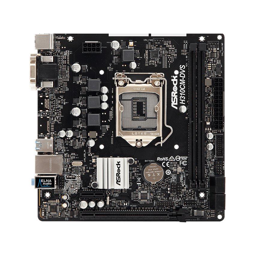 Mainboard Asrock H310CM-DVS SK 1151V2- Hàng Chính Hãng