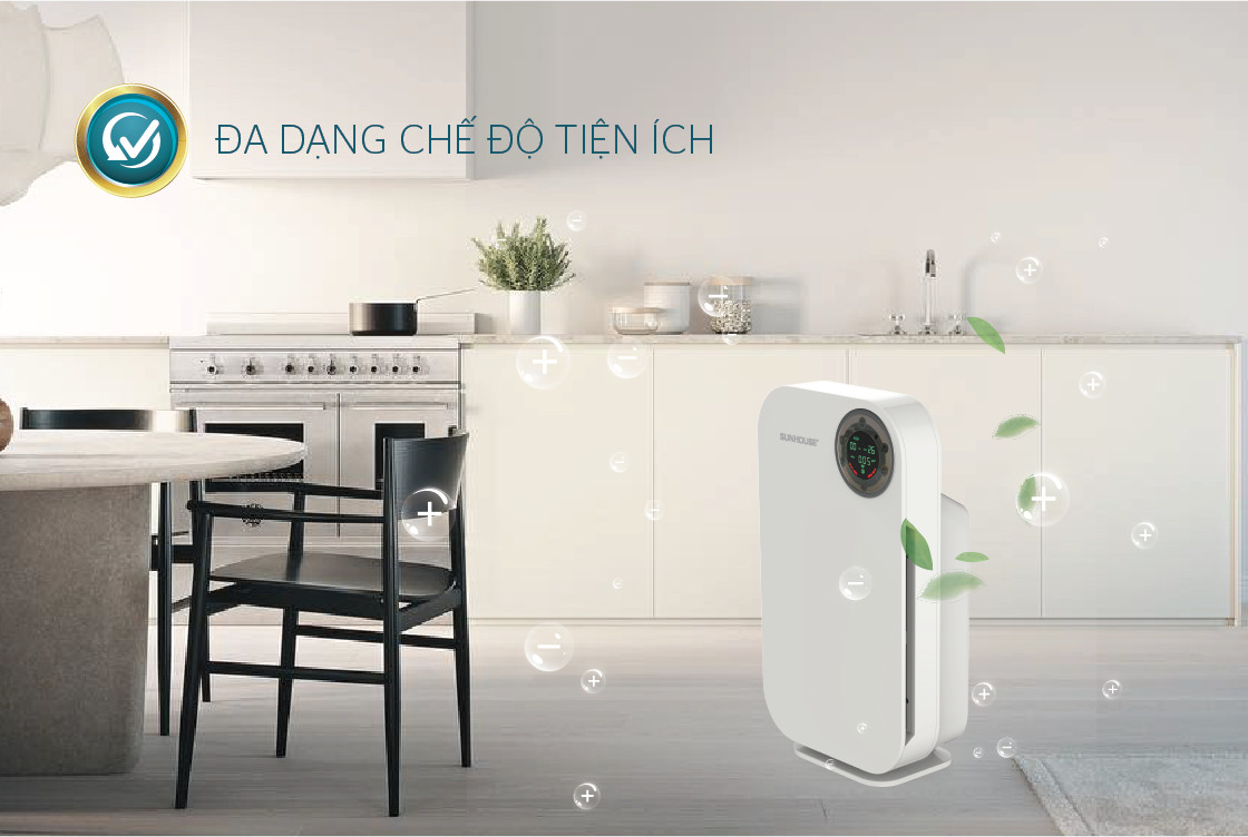 Máy Lọc Không Khí Sunhouse SHD-35AP9735 (50W) - Chính Hãng