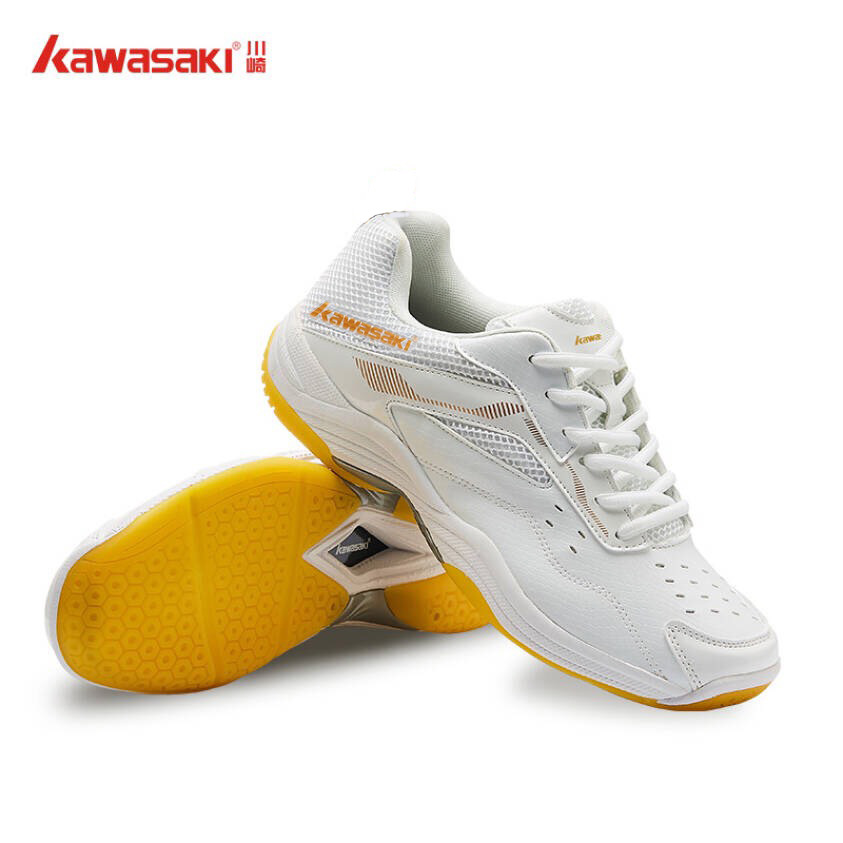 Giày cầu lông kawasaki K086 chính hãng dành cho cả nam và nữ, chuyên nghiệp chống trơn trượt - tặng tất thể thao bendu
