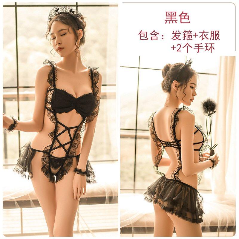 Bộ Cosplay hầu gái sexy gợi cảm