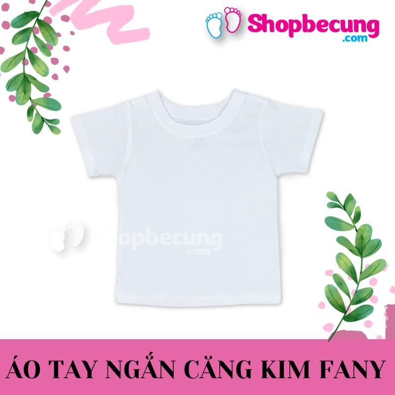 ÁO TAY NGẮN CĂNG KIM CHO BÉ