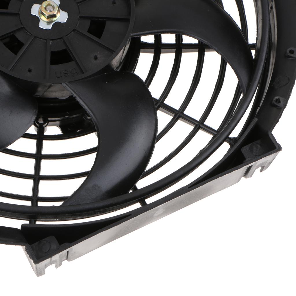 Universal Car 12V Pull / Push Car Radiator Engine Cooling Fan Mounting Kit