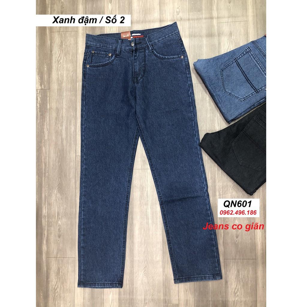 Quần jean Straight Fit co giãn QN601