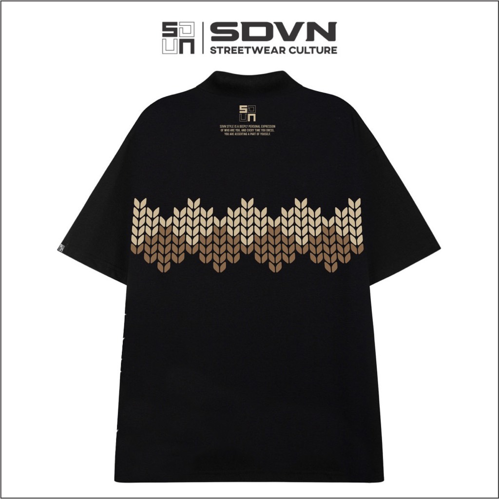 Áo Thun POLO Unisex Form Rộng - Brand Chính Hãng SDVN - THE LEAF