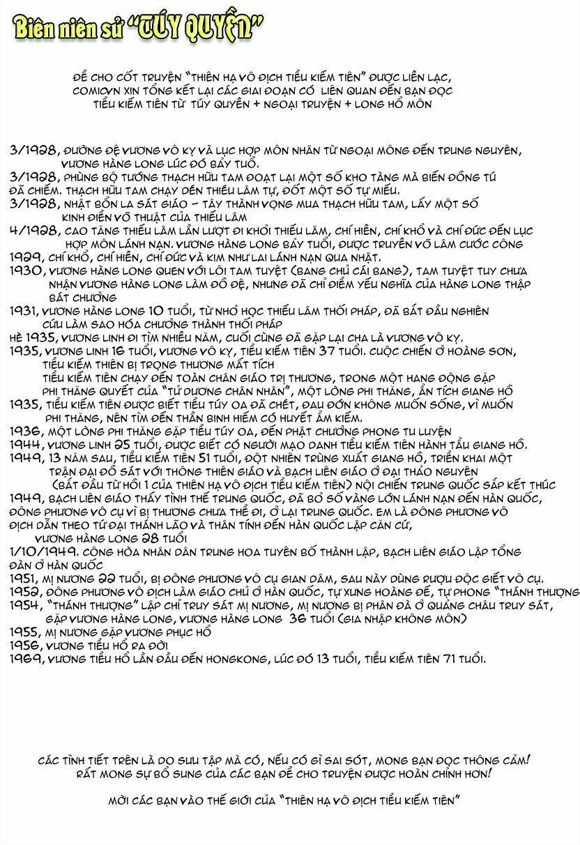 thiên hạ vô địch tiểu kiếm tiên chapter 1 4