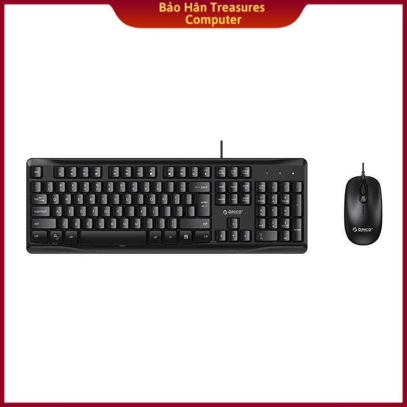 Bàn phím có dây Orico KM01-BK - Hàng Chính Hãng