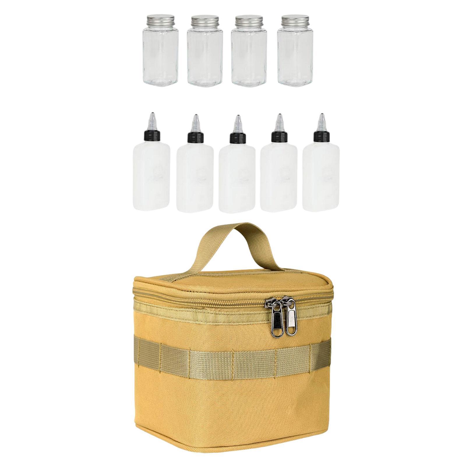 Camping Spice Jars Oil Bottle Bottle for Picnic Travel
