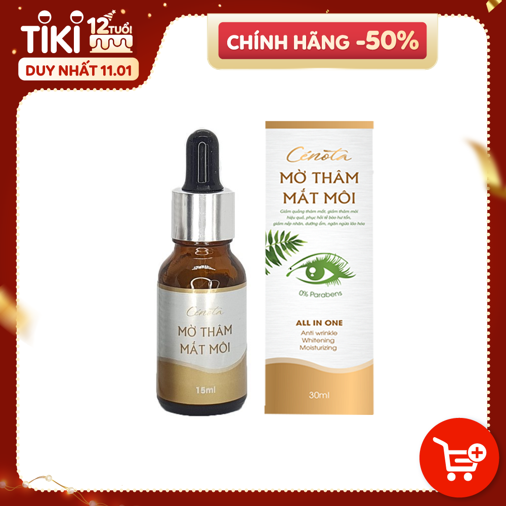 Serum Mờ thâm Mắt Mờ thâm Môi Cenota Chính Hãng