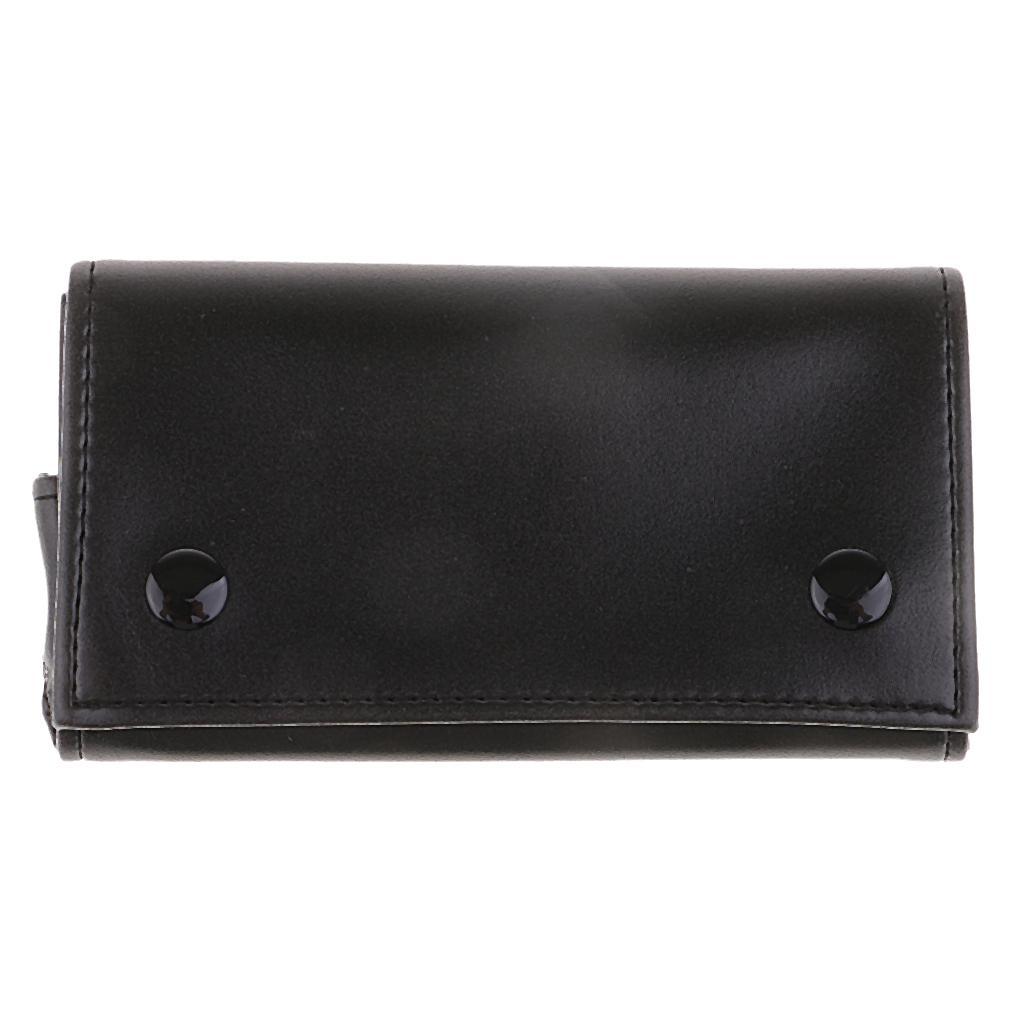 2pcs Portable PU Leather Tobacco Holder Pouch Bag Pipe Case