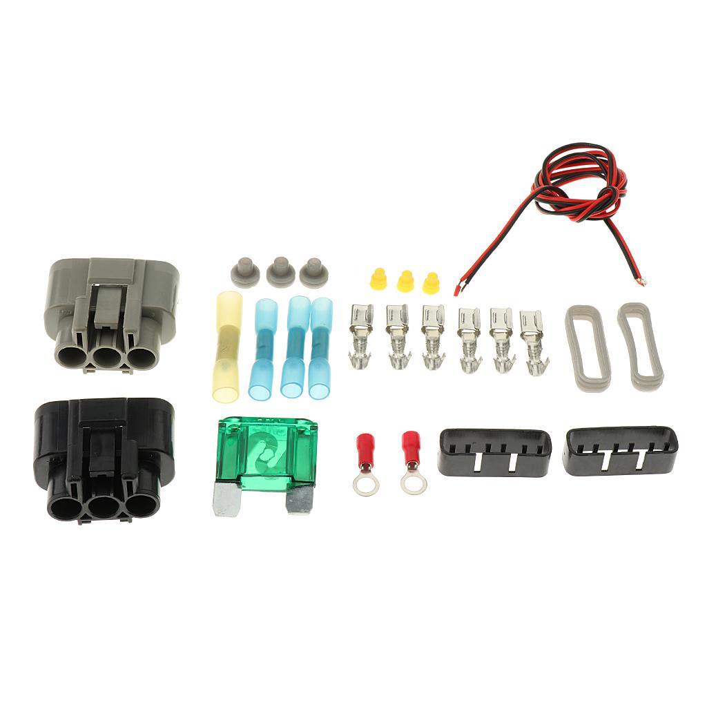 Universal Motorcycle Voltage Regulator Rectifier and Upgrade Kit Replaces