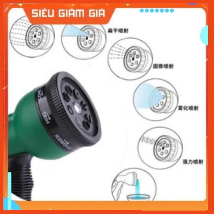 Vòi xịt nước tưới cây rửa xe 8 chế độ 206815