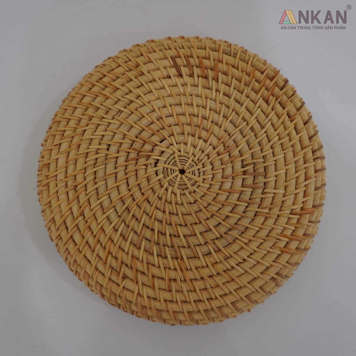 Rổ Đựng Trái Cây, Đồ Khô Chất Liệu Mây Tre Đan Thủ Công, Giỏ Đựng Đồ Decor Nhà Ăn, Phòng Khách