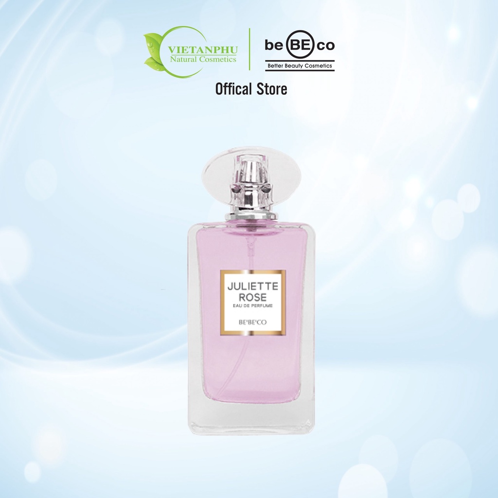 Nước hoa nữ hương thơm tình yêu ngọt ngào Juliette Rose BEBECO Hàn Quốc 60ml