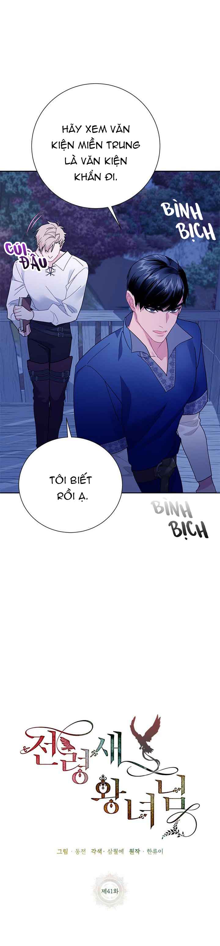 công chúa của loài chim chapter 41.1 6