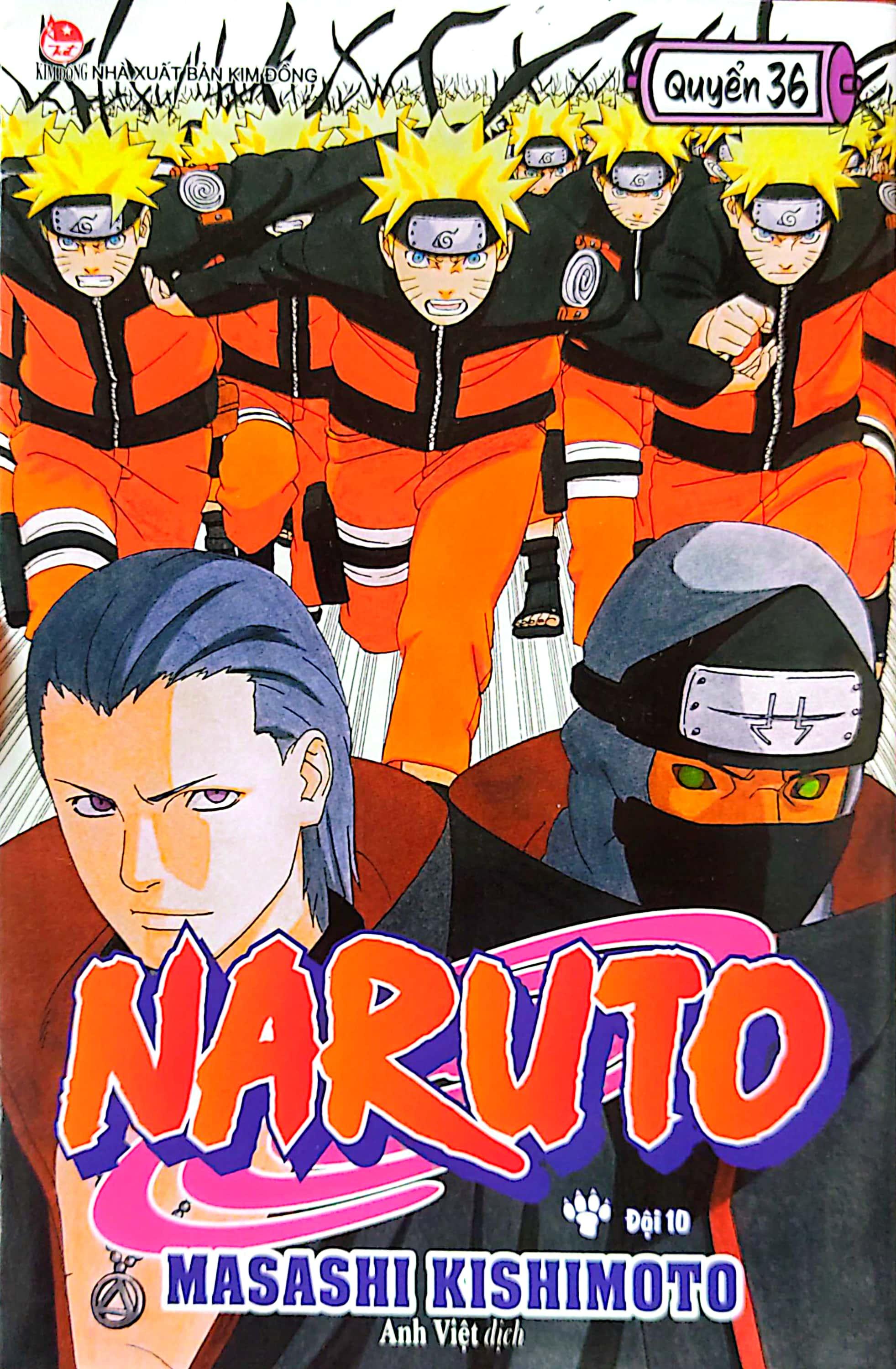 Naruto - Tập 36: Đội 10 (Tái Bản 2022)