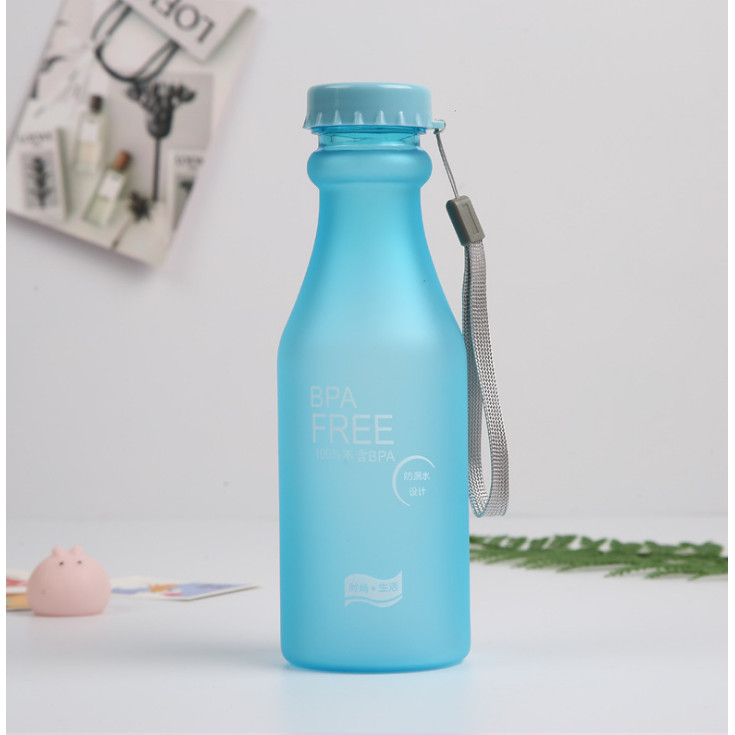 Bình nước nhựa soda 550ML thiết kế đẹp mắt không méo vỡ