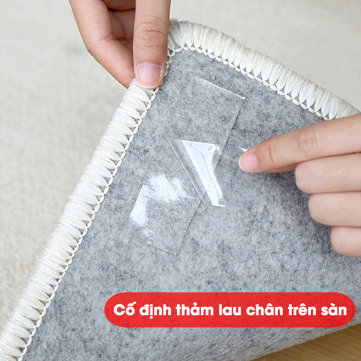 Băng Dính Keo NANO 2 Mặt Siêu Bám Dính Trong Suốt Dày 1mm Dài 3 mét Rộng 3cm Đa Năng Dính Chắc Trên Mọi Chất Liệu