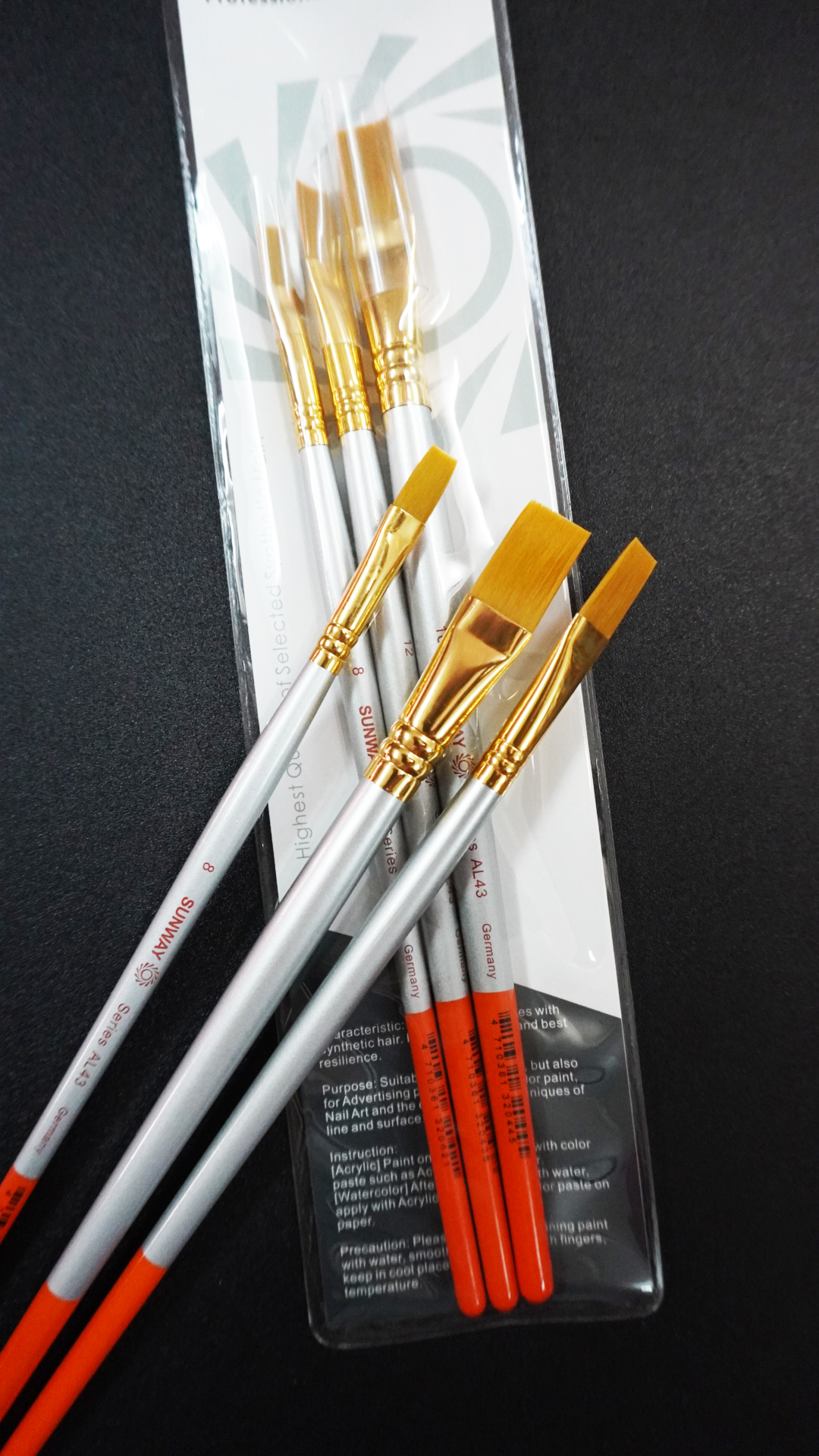 Bộ 3 cọ Sunway series AL43