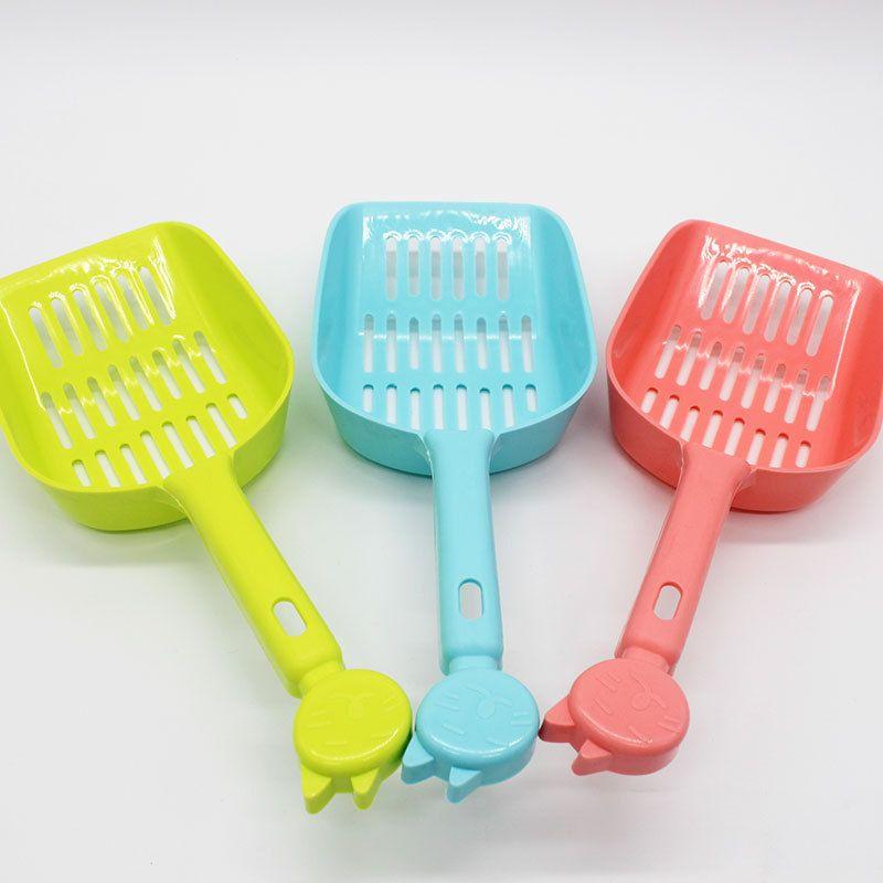 Xẻng nhựa xúc cát mèo nhiều màu