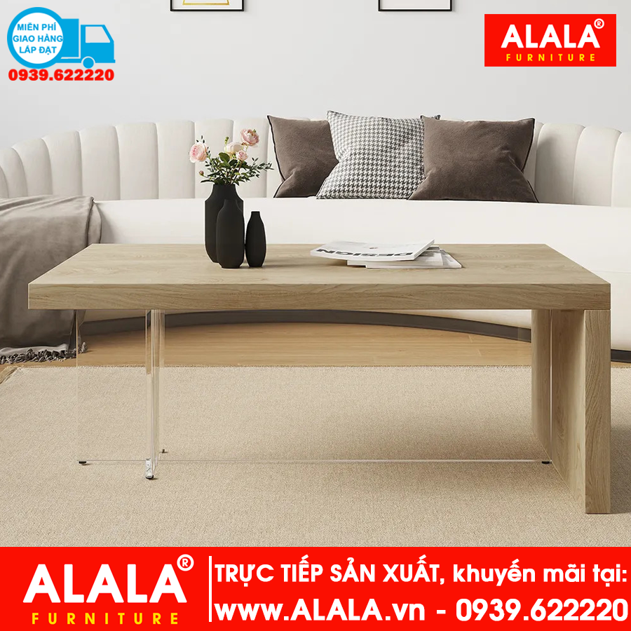 Bàn trà ALALA903 gỗ HMR chống nước - www.ALALA.vn - Za.lo: 0939.622220