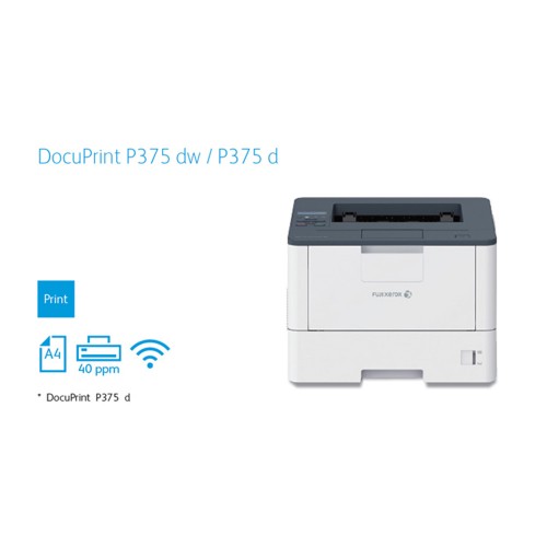 Máy in laser Fuji XEROX DocuPrint P375 dw ( In, Đảo mặt, Kết nối mạng, Wifi ) - Hàng chính hãng