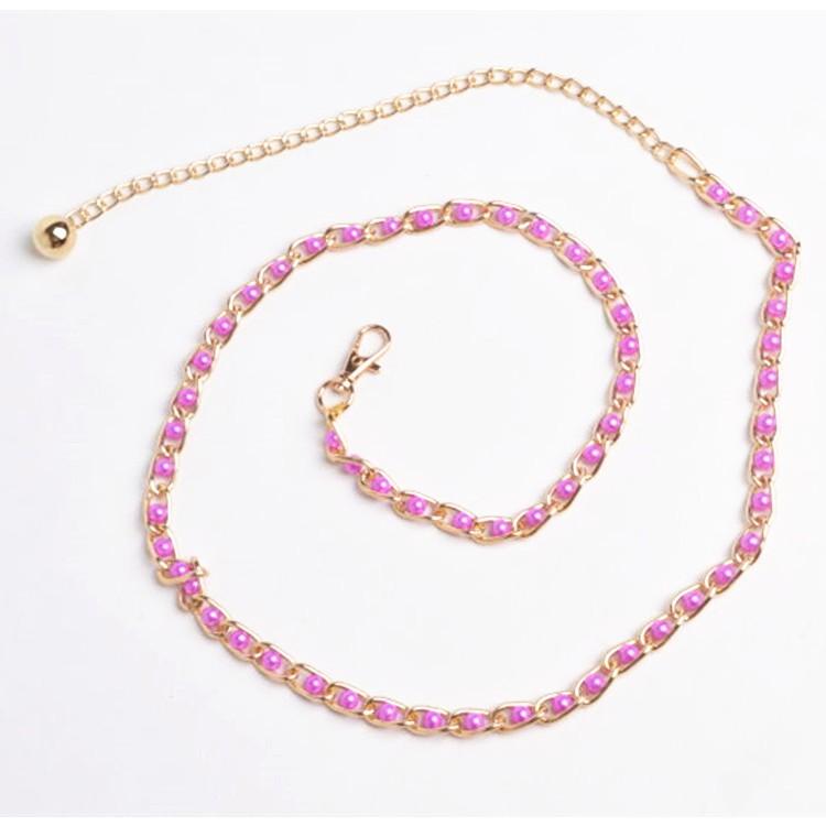 Thắt lưng - Đai váy - đai áo chuỗi ngọc dễ thương