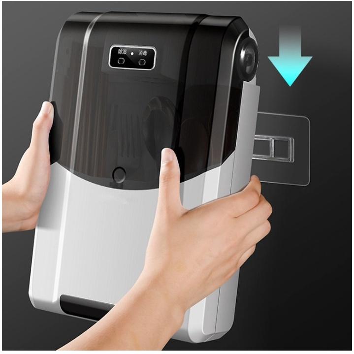 PVN42188 Máy sấy và khử khuẩn đũa thìa bằng tia UV - Hộp sấy và khử khuẩn đũa thìa