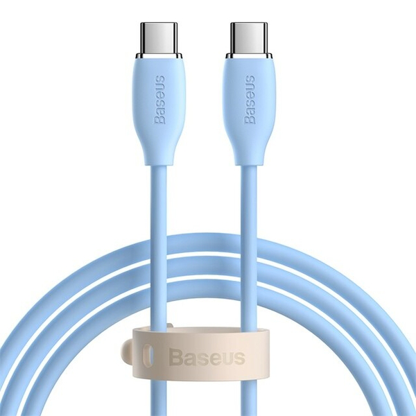 Cáp C to C 100W Baseus Jelly Liquid Silica Gel Fast Charging Cable- hàng chính hãng