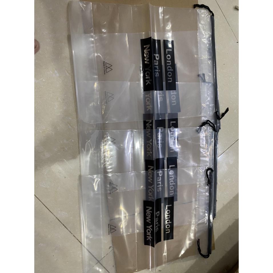 Set 5 Túi Có Dây Rút Bảo Quản Thực Phẩm, Quần Áo, Giày Dép Chống Nước Và Chống Ẩm