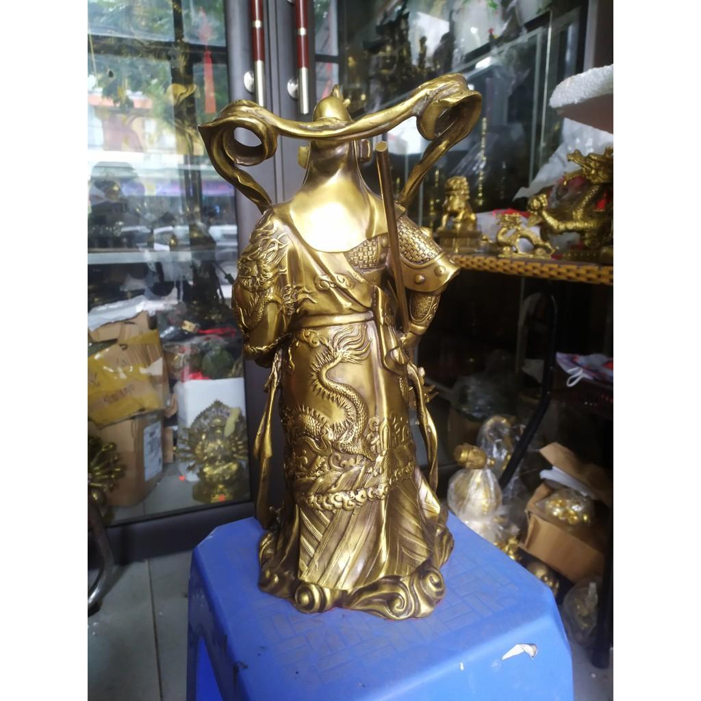 Tượng quan công Vân trường bằng đồng thau phong thủy Hồng Thắng