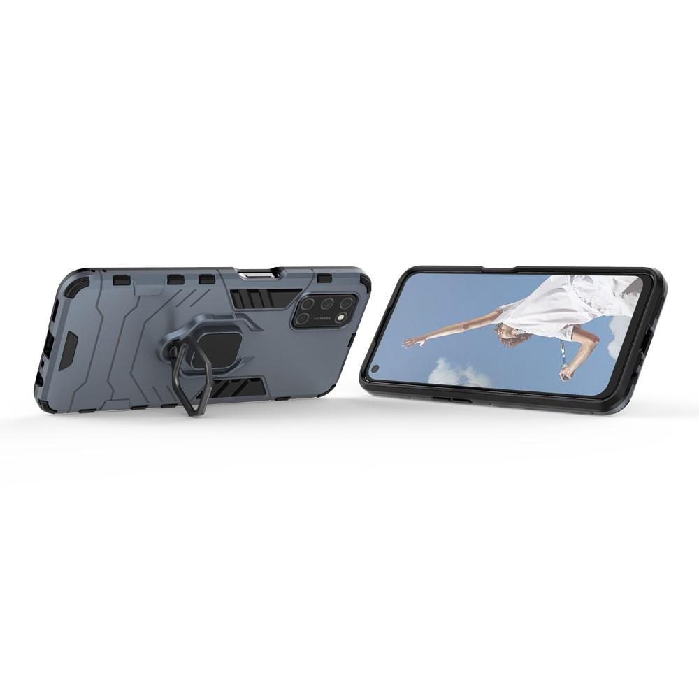 Ốp lưng cho Oppo A52 A53 A54 A74 5G A92 A93 A94 iron man chống sốc kèm nhẫn xoay chống xem video bảo vệ camera