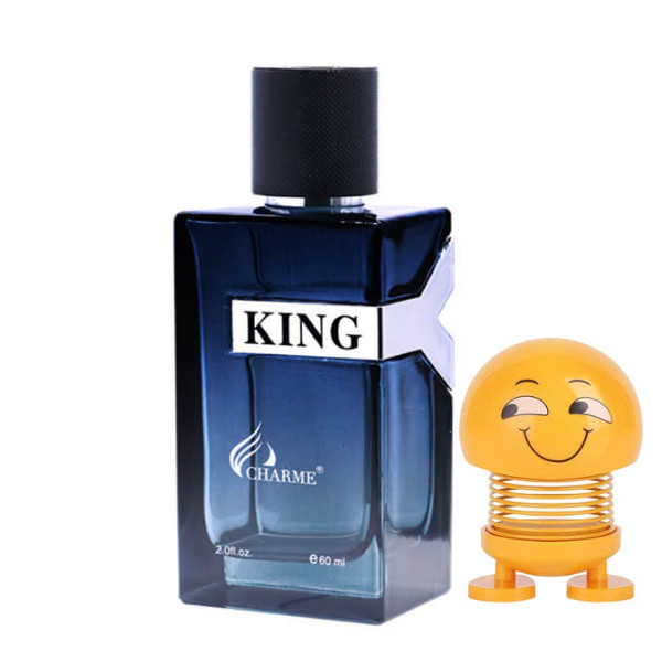 Nước Hoa Charme King (60ml) - Sự Mãnh Liệt Đầy Đê Mê - Tặng Kèm Thú Nhún Mặt Cười Siêu Dễ Thương