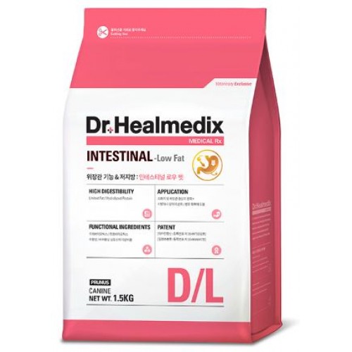 Dr.Healmedix Intestinal Lowfat -Hạt khô ít béo giúp quản lý đường ruột cho chó