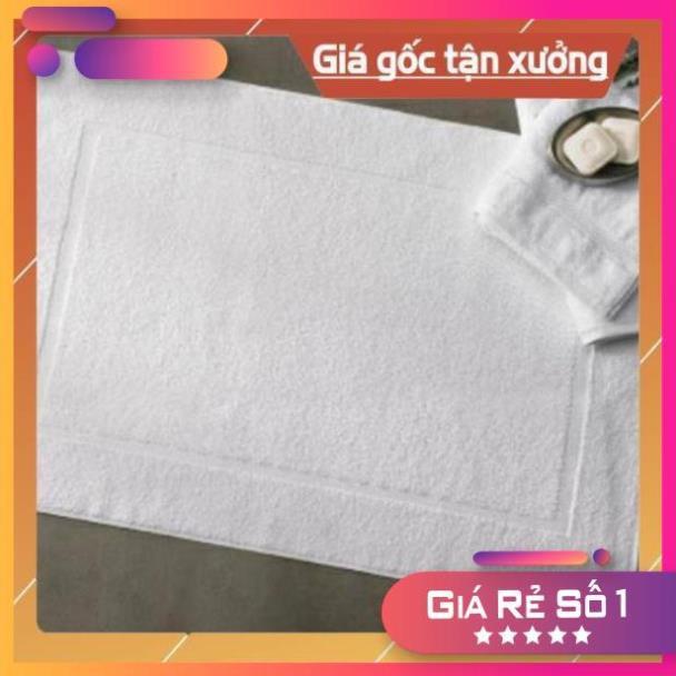 Thảm Lau chân , dặm chân màu trắng Cao Cấp 45 x 65cm