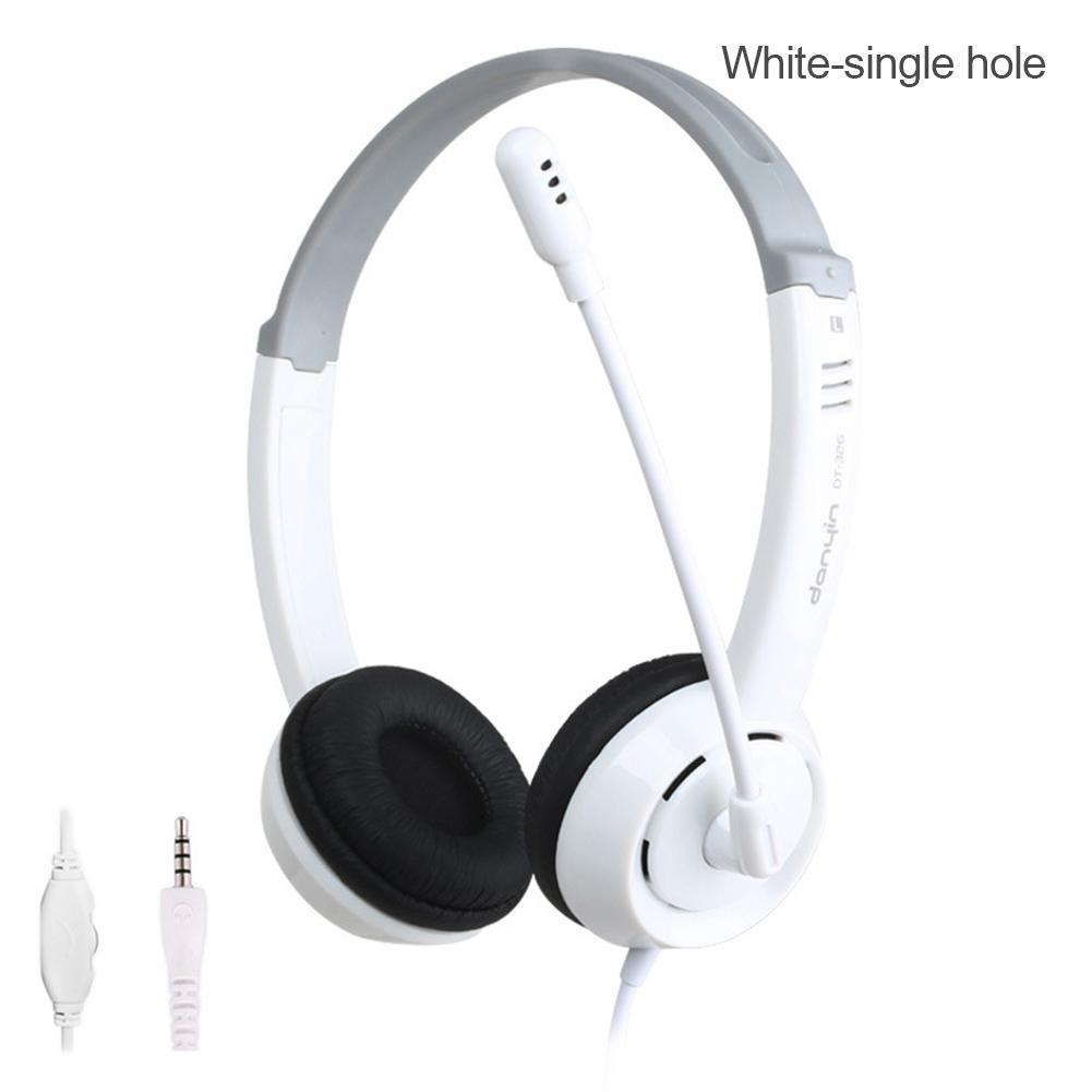 Trẻ Em Có Dây Tai Nghe Stereo 3.5Mm Tai Nghe Chơi Game Dễ Thương Cho Trẻ Em Laptop Máy Tính PC Tai Nghe Chụp Tai Có Micro Trực Tuyến Đẳng Cấp