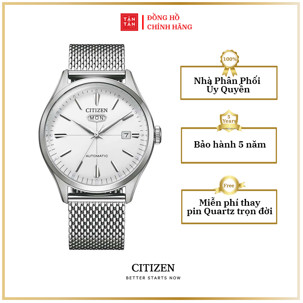 Đồng hồ Nam Citizen Mechanical NH8390-89A 40.2mm