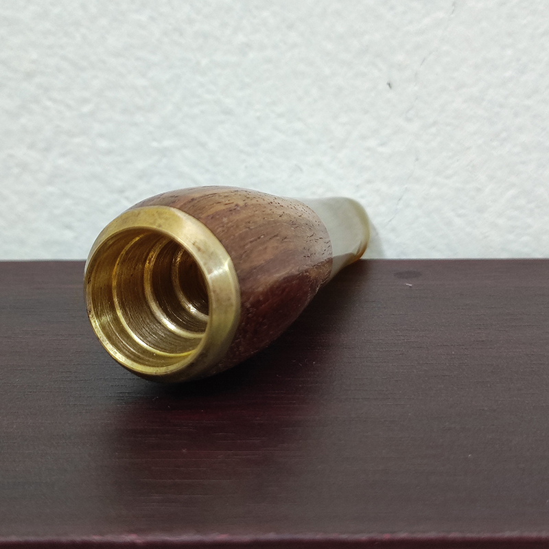 Tẩu Bắt Tóp Gỗ Sừng Mini TGS04 Ring Size 28-42 Hàng Thủ Công