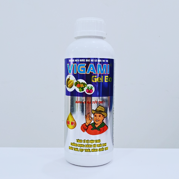 Phân bón Vigami GELBO tăng tỷ lệ đậu trái, chống rụng bông và trái non, nuôi trái, đẹp trái 1000ML